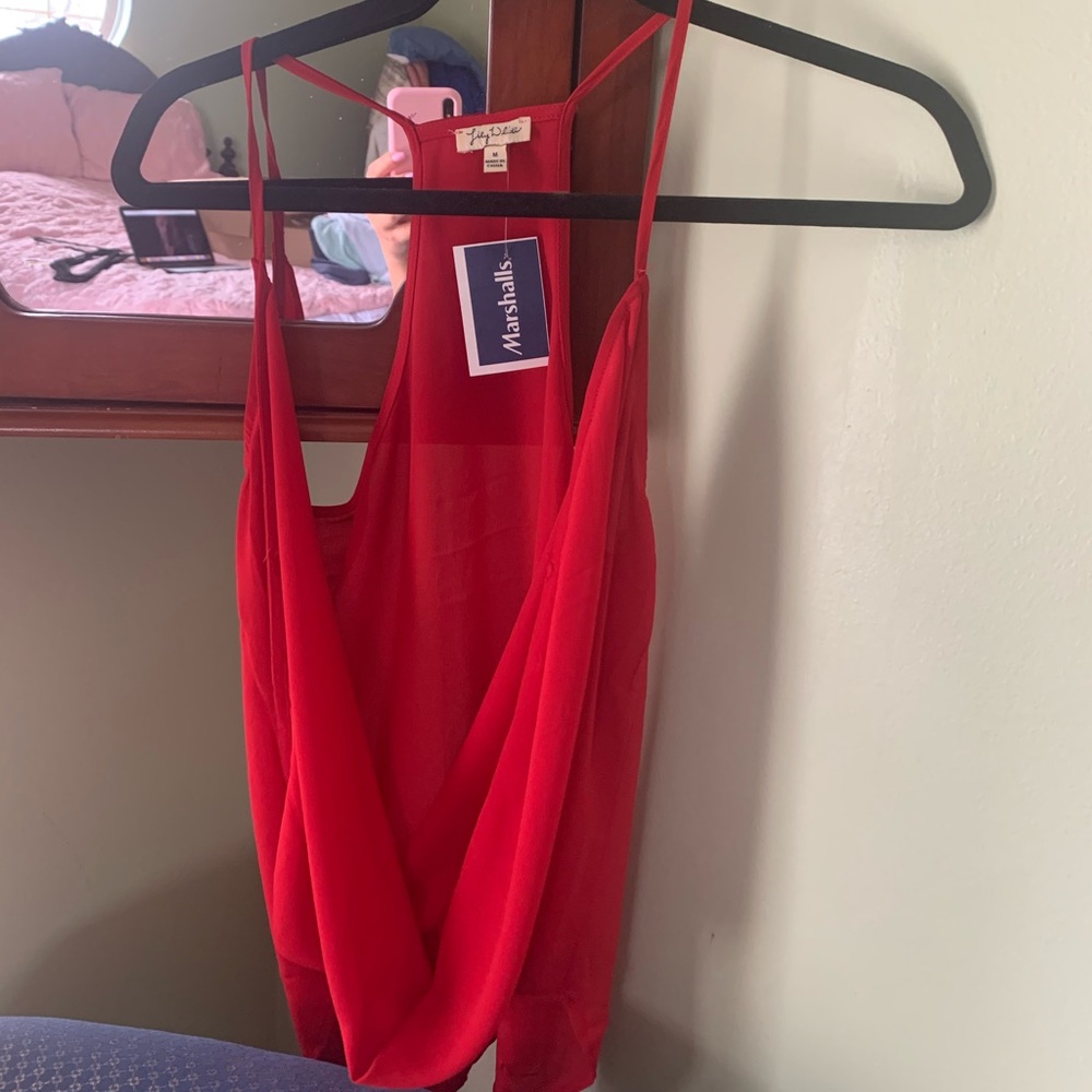 BRAND NEW - red tank top